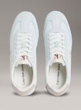 Blue Leather Trainers  Women