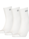 White 3 Pack Men Short Socks  Men