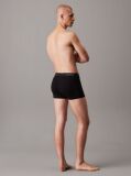 Black 3 Pack Relaxed Dart Trunks - Icon Cotton Stretch  Men