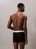 Black 3 Pack Relaxed Dart Trunks - Icon Cotton Stretch  Men