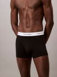 Black 3 Pack Relaxed Dart Trunks - Icon Cotton Stretch  Men