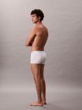 White 3 Pack Low Rise Trunks - Icon Cotton Stretch  Men