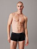 Black 3 Pack Low Rise Trunks - Icon Cotton Stretch  Men