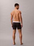 Black 3 Pack Boxer Briefs - Icon Cotton Stretch  Men