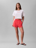 White Cropped Beach T-Shirt  Women
