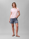 Pink Tonal Logo Classic T-Shirt  Women