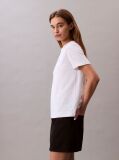 White Short Sleeve T-Shirt  Women