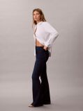 Blue High Rise Flare Jeans  Women