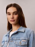 Denim Cropped Denim Trucker Jacket  Women