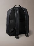 Black Round Backpack  Men