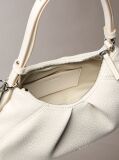 White Monogram Charm Shoulder Bag  Women