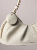 White Monogram Charm Shoulder Bag  Women