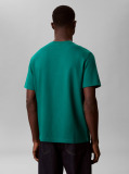 Green Short Sleeve Stretch Pique Nano Easy Tee  Men