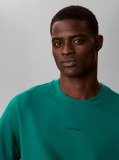 Green Short Sleeve Stretch Pique Nano Easy Tee  Men