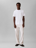 White Tech Interlock T-Shirt  Men