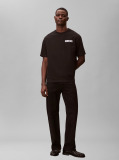 Black Heavy Jersey Logo T-shirt  Men