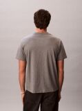 Grey Embroidered Monogram Relaxed T-Shirt  Men