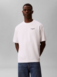 White Back Logo T-shirt  Men