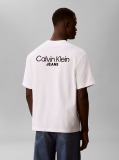 White Back Logo T-shirt  Men