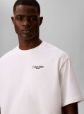 White Back Logo T-shirt  Men