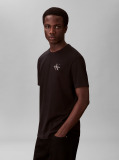 Black Classic Fit Monologo T-Shirt  Men