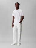 White Classic Fit Monologo T-Shirt  Men
