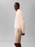 White Straight Chino Shorts  Men