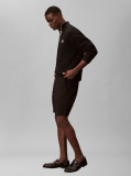 Black Straight Chino Shorts  Men