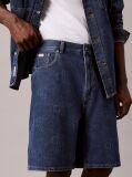 Denim 90s Logo Denim Shorts  Men