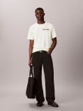 Green Relaxed Back Logo T-shirt  Men