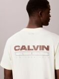 Green Relaxed Back Logo T-shirt  Men
