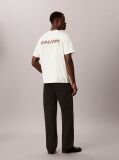 Green Relaxed Back Logo T-shirt  Men