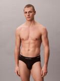 Black 3 Pack Briefs - Icon Cotton Stretch  Men