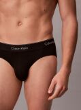 Black 3 Pack Briefs - Icon Cotton Stretch  Men