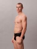 Black 3 Pack Briefs - Icon Cotton Stretch  Men