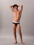 Black 3 Pack Briefs - Icon Cotton Stretch  Men