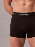 Black 3 Pack Trunks - Icon Cotton Stretch  Men