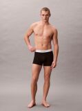 Black 3 Pack Trunks - Icon Cotton Stretch  Men