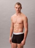 Black 3 Pack Trunks - Icon Cotton Stretch  Men