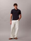 Blue Cotton Piqué Polo Shirt  Men
