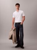White Cotton Piqué Polo Shirt  Men