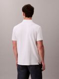 White Cotton Piqué Polo Shirt  Men