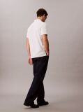 White Cotton Piqué Polo Shirt  Men