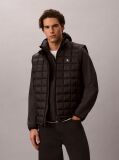 Black Ultra Light Quilted Puffer Gilet  Men