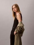 Black Scuba Crepe Sleeveless Jumpsuit  Women