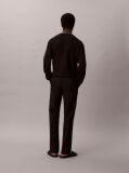 Black Slim Fit Buttoned Chinos  Men