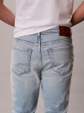Denim Marbled Slim Tapered Leg Jeans  Men