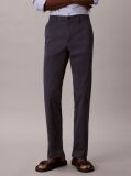 Blue Slim Fit Buttoned Chinos  Men