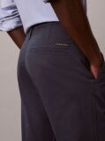 Blue Slim Fit Buttoned Chinos  Men