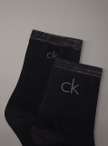 Black 2 Pack Ankle Socks  Women